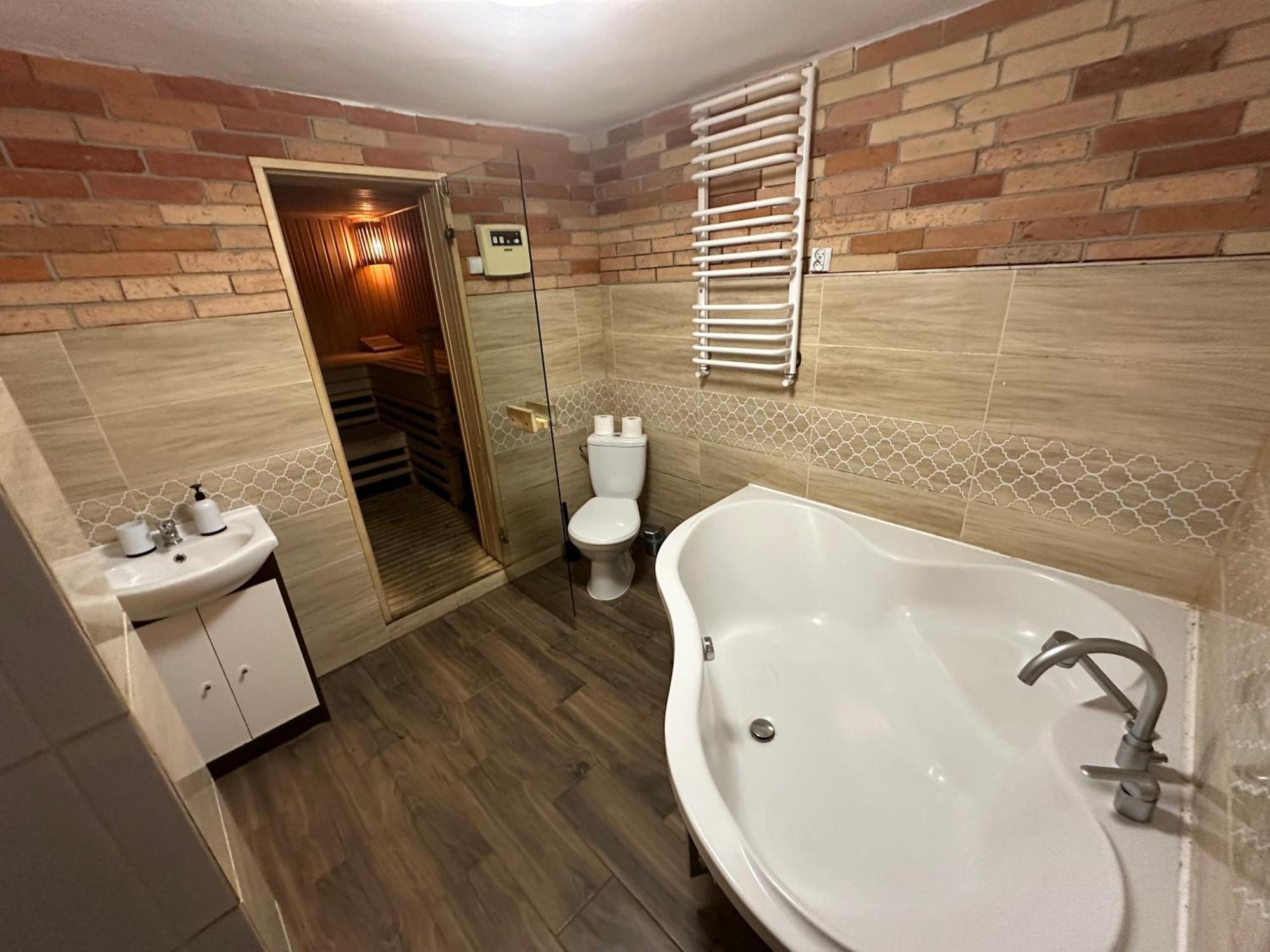 Jozka Chata Max 15 Os Sauna Jacuzzi Porąbka Esterno foto